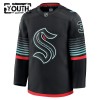 Lasten NHL Seattle Kraken Pelipaita 2025-26 Fanatics Premium Philipp Grubauer Alternate Musta